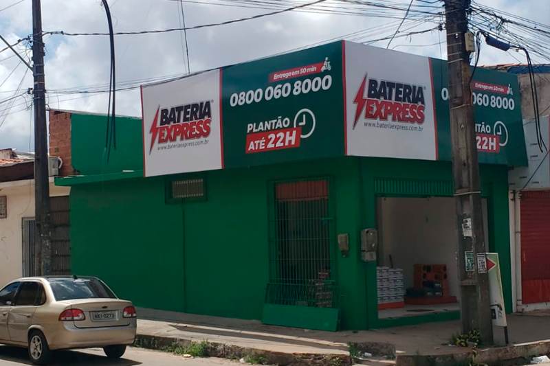 Fachada da loja Bateria Express Cidade Operária