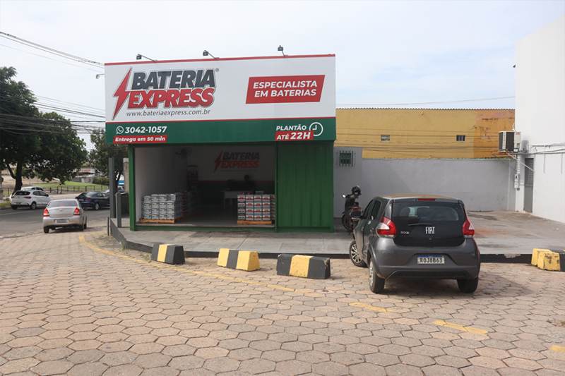 Fachada da loja Bateria Express Cohama